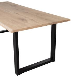 Jídelní stůl TABLO dub 199x 90 cm (U noha) WOOOD