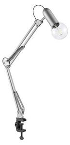 Leuchten Direkt 14773-55 - Stolní lampa s klipem TURN ME 1xE27/60W/230V chrom