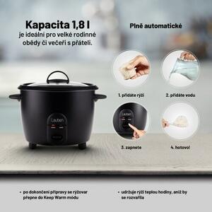 Lauben Rice Cooker 1800BC - Stylový rýžovar