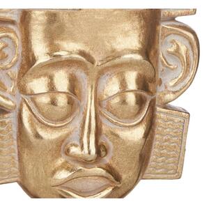 Gift Decor Dekorativní postava Indián Zlatá 17,5 x 36 x 10,5 cm (4 kusů)