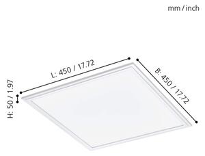 EGLO 97629 - LED RGB Stmívatelné svítidlo SALOBRENA-C LED/24W/230V