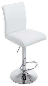 Barová židle Colin - Bílá