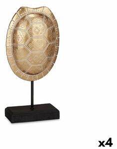 Gift Decor Dekorativní postava Želva Zlatá 17,5 x 36 x 10,5 cm (4 kusů)