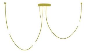 Zambelis 22248 - LED Stmívatelný lustr na lanku LED/42W/230V zlatá