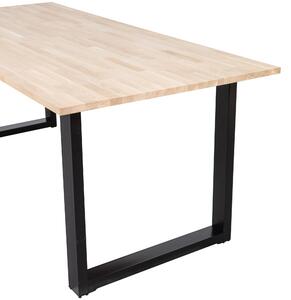 Jídelní stůl TABLO dub světlý 220x 90 cm (U noha) WOOOD