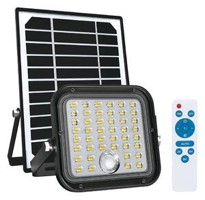 Venkovní solární reflektor se senzorem LED/10W/3,7V 4000K IP65 + DO