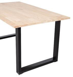 Jídelní stůl TABLO dub světlý 160x 90 cm (U noha) WOOOD