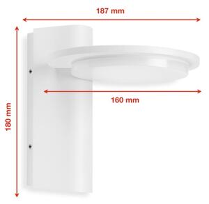 Telefunken 312406TF - LED Venkovní nástěnné svítidlo LED/10W/230V IP44