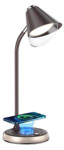 Immax 08971L - LED Stmívatelná stolní lampa FINCH LED/9W/12/230V hnědá/zlatá