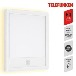 Telefunken 313806TF-LED Venkovní svítidlo se senzorem LED/15W/230V IP44
