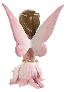 Dekorativní postava Home ESPRIT Růžový Víla 7,5 x 6,5 x 11 cm