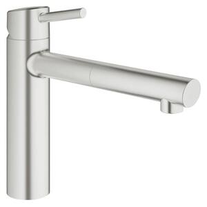 Dřezová baterie GROHE Concetto New s vytahovací sprškou supersteel 31129DC1