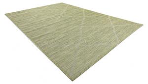 Balta Kusový koberec Sisalový PATIO 3075 Romby zelený béžový Rozměr: 78x150 cm