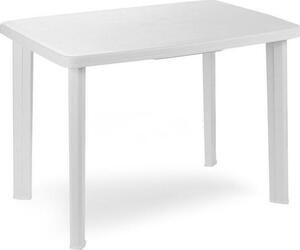 Zahradní stůl ELSA — bílá, plast