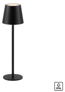 Leuchten Direkt19250-18-LED Venkovní nabíjecí lampa EURIA LED/3W/5V IP54 černá