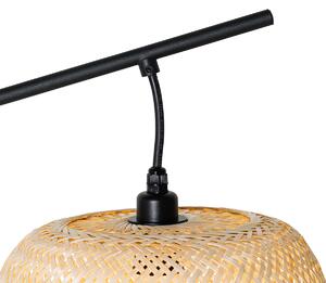 Orientální venkovní stojací lampa bambus IP44 - Carlos