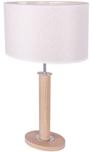 Spot-Light 7017400211524 - Stolní lampa MERCEDES 1xE27/40W/230V dub
