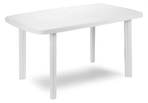 Zahradní stůl ROA — plast, bílá