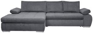 ROHOVÁ SEDAČKA, textil, šedá Carryhome - Sedací soupravy