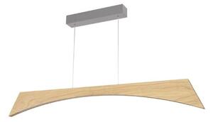 Spot-Light 1017402100000 - LED Stmívatelný lustr na lanku ZIAD LED/14W/230V dub