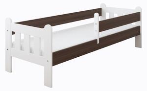 BabyBeds Dětská postel STAS Velikost postele: 160x80 cm, Barevné provedení: Bílá, Úložný prostor: Ne, bez úložného prostoru