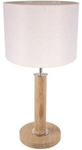 Spot-Light 7017400511528 - Stolní lampa BENITA 1xE27/60W/230V dub