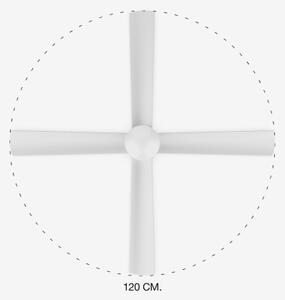 FARO 33756 - LED Stropní ventilátor FRASER LED/16W/230V bílá pr. 120 cm + DO
