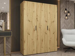 Šatní skříň Umonca 150, Barva: dub artisan 5903211427121