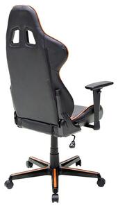 Herní židle DXRACER Formula OH/FH08/NR — umělá kůže, černá/červená, nosnost 130 kg