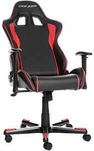 Herní židle DXRACER Formula OH/FH08/NR — umělá kůže, černá/červená, nosnost 130 kg