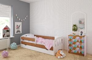BabyBeds Dětská postel FIFI Velikost postele: 160x80 cm, Barevné provedení: Olše, Úložný prostor: Ano, s úložným prostorem