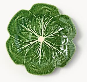 Ručně malované mělké talíře Cabbage, 2 ks