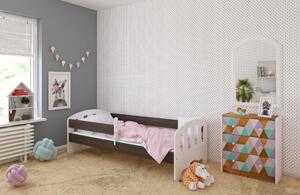 BabyBeds Dětská postel FIFI Velikost postele: 160x80 cm, Barevné provedení: Ořech, Úložný prostor: Ne, bez úložného prostoru