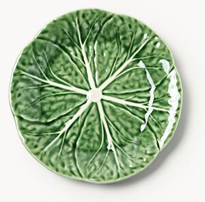 Ručně malované snídaňové talíře Cabbage, 2 ks