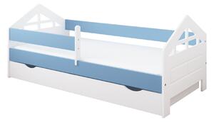 BabyBeds Dětská postel ALA Velikost postele: 160x80 cm, Barevné provedení: Bílá, Úložný prostor: Ano, s úložným prostorem