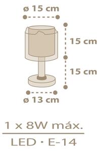 Dalber 76871 - Dětská lampička BABY CHICK 1xE14/8W/230V