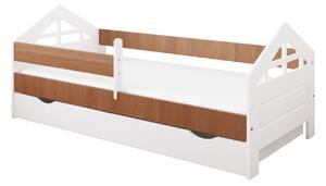 BabyBeds Dětská postel ALA Velikost postele: 180x80 cm, Barevné provedení: Olše, Úložný prostor: Ano, s úložným prostorem