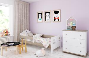 BabyBeds Dětská postel POLA Velikost postele: 160x80 cm, Barevné provedení: Dub, Úložný prostor: Ne, bez úložného prostoru