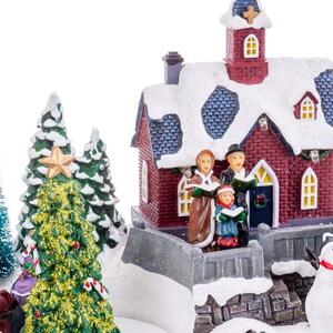 BigBuy Christmas Vánoční ozdoba Vícebarevný Polyresin 20,5 x 15 x 16,3 cm