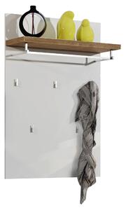 ŠATNÍ PANEL, bílá, barvy dubu, 80/115/27,6 cm Xora - Šatní panely