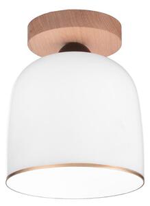 Kolarz A1352.11.Au - Přisazený lustr NONNA 1xE27/60W/230V dub/bílá/zlatá