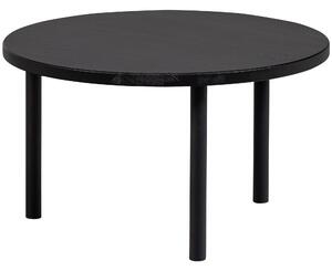 Konferenční stolek LAUT černá Ø60cm WOOOD