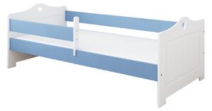 BabyBeds Dětská postel EMMA srdíčka Velikost postele: 160x80 cm, Barevné provedení: Olše, Úložný prostor: Ano, s úložným prostorem