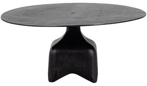 Konferenční stolek FOSS hnědý 40x Ø75 cm WOOOD