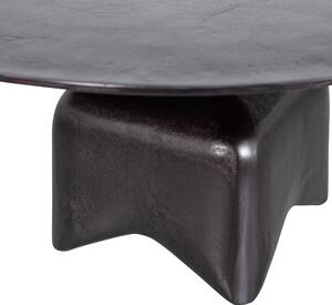Konferenční stolek FOSS hnědý 40x Ø75 cm WOOOD