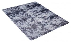 Makro Abra Kusový koberec moderní SILK DYED 577 jemný měkký šedý Rozměr: 80x150 cm