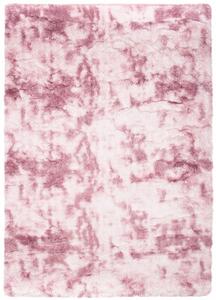 Makro Abra Kusový koberec moderní SILK DYED jemný měkký lehký růžový Rozměr: 120x170 cm