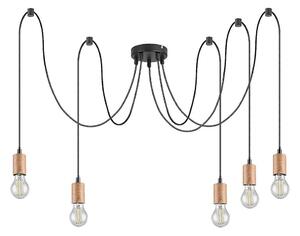 Rabalux 72075 - Lustr na lanku DOLLIEN 5xE27/60W/230V pavouk buk