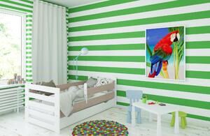 BabyBeds Dětská postel HAPPY Velikost postele: 160x80 cm, Barevné provedení: Dub, Úložný prostor: Ano, s úložným prostorem