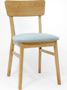 Dubová židle čalouněná 08 44x81x50